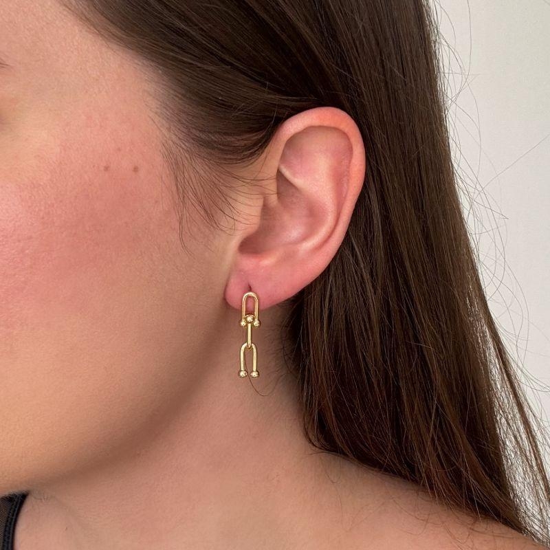 Brinco Elo Articulado Ouro