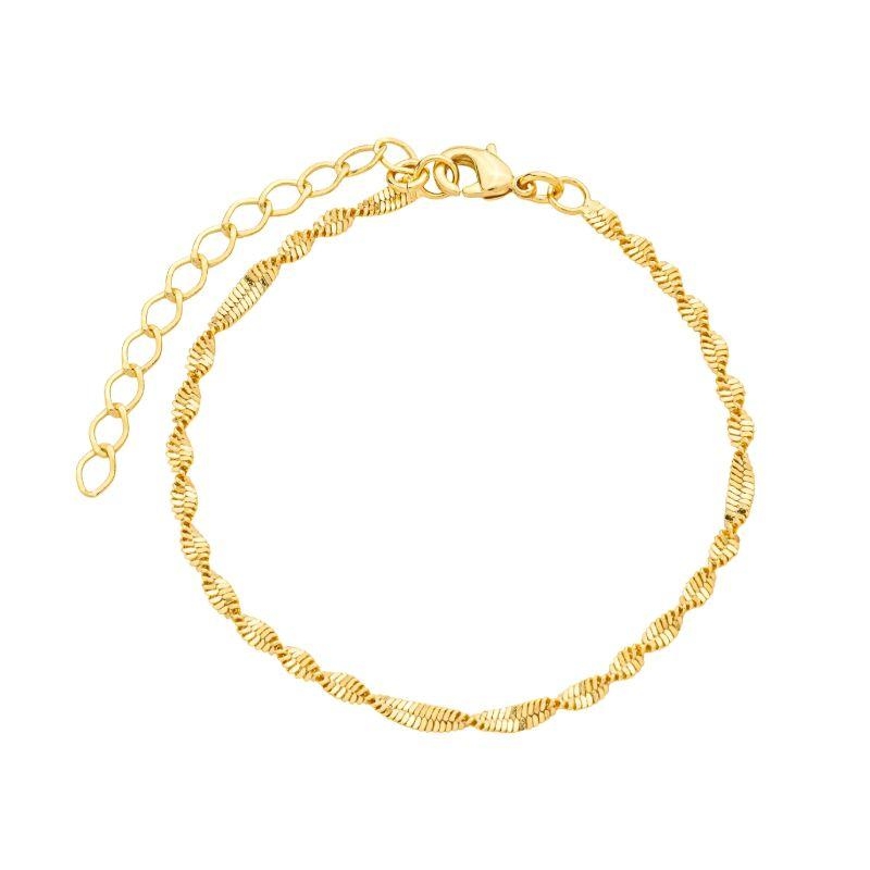 Pulseira Fio Torcido Ouro
