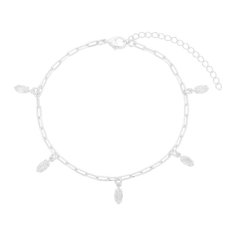 Pulseira Navetes Prata
