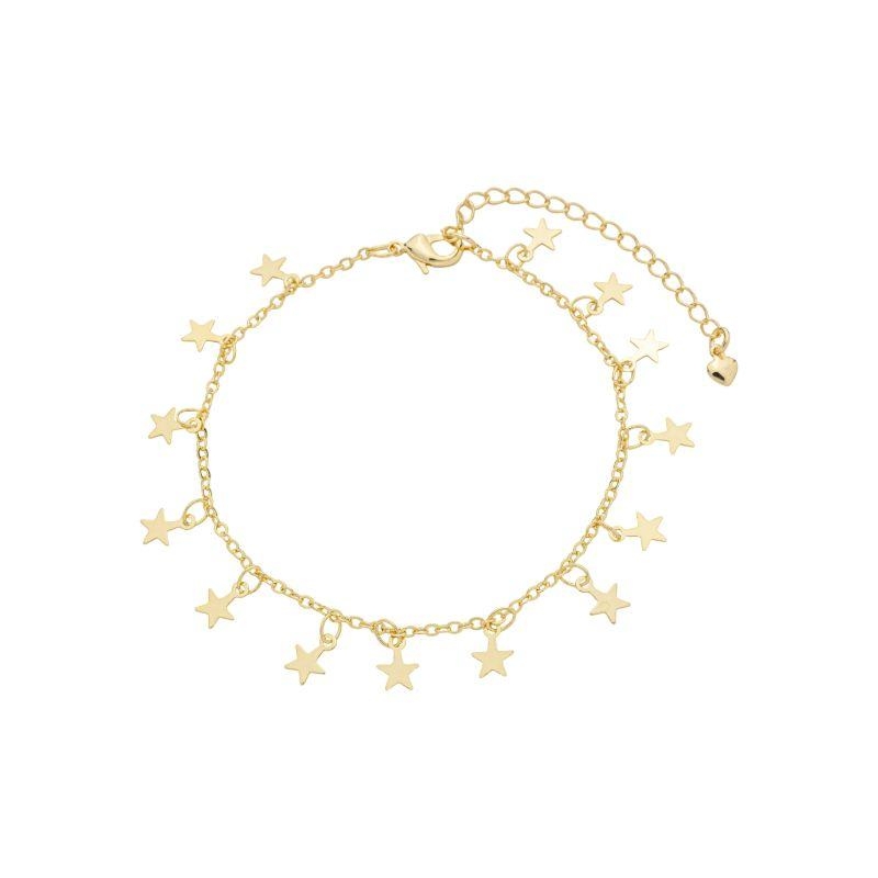 Pulseira Multi Estrelas Ouro