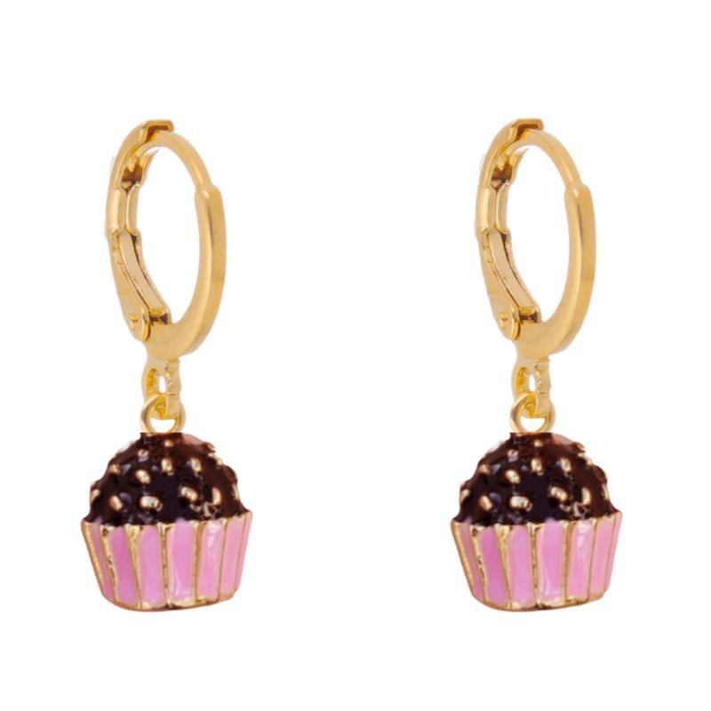 Brinco Argola Brigadeiro Tradicional Plush Ouro