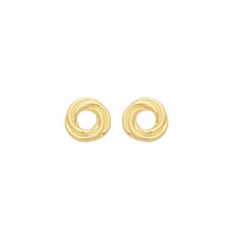 Brinco Espiral Liso Ouro