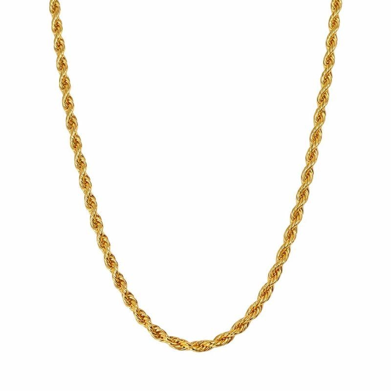 Colar Cordão Baiano 2,5mm Ouro