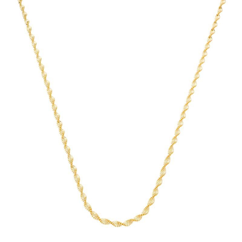 Colar Fio Torcido Ouro