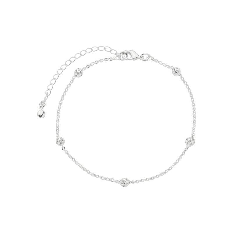 Pulseira Bolinhas Clássica Prata