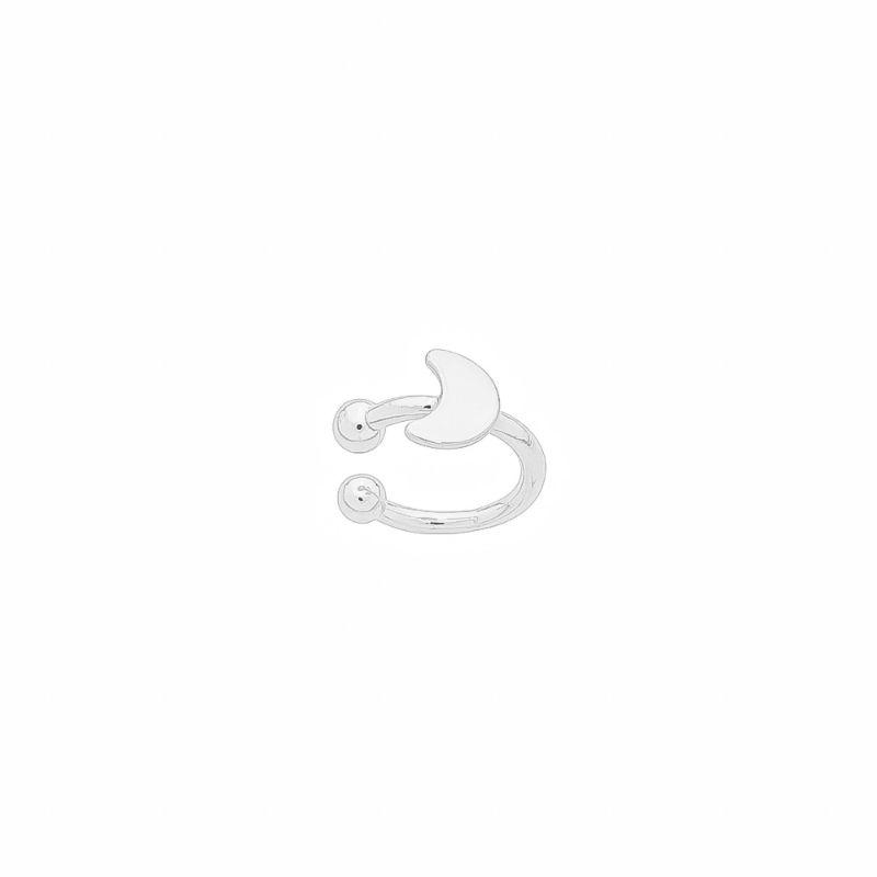 Piercing Fake Mini Lua Prata