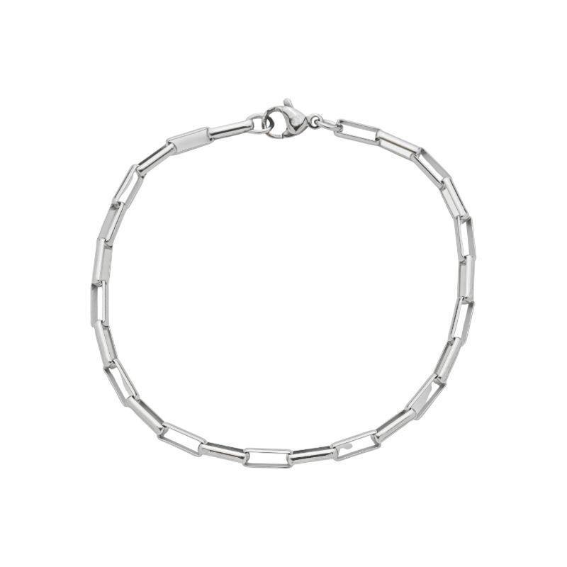 Pulseira Corrente Elos Robusta Aço