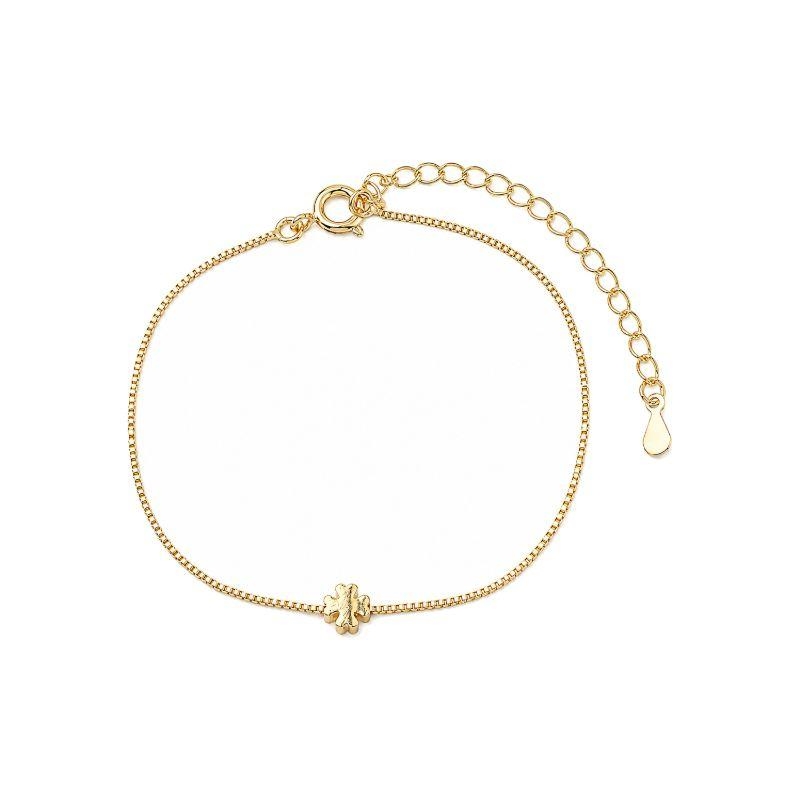 Pulseira Mini Trevo Ouro