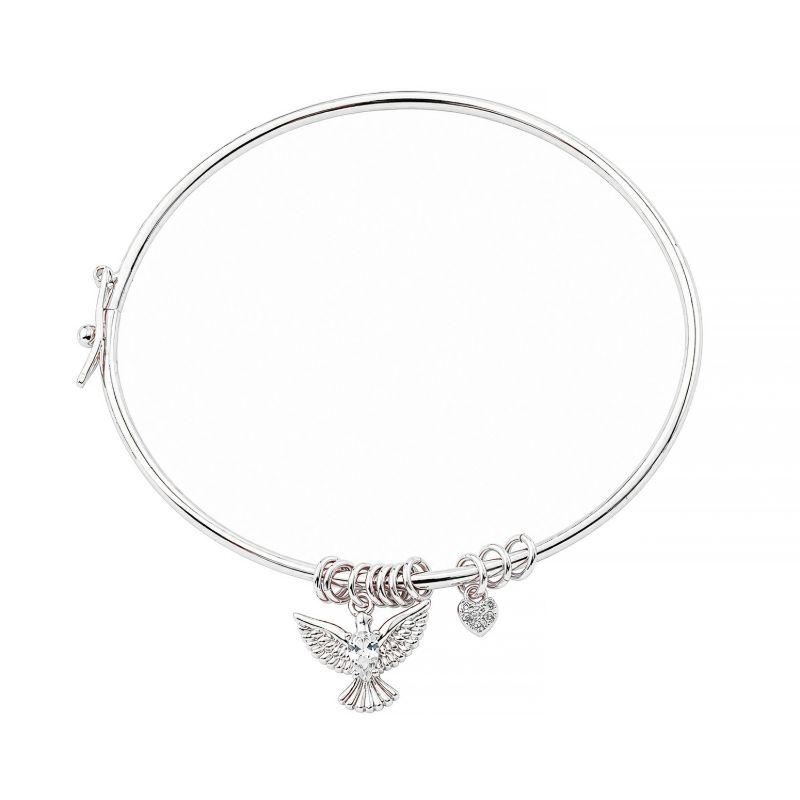 Bracelete Espírito Santo Prata