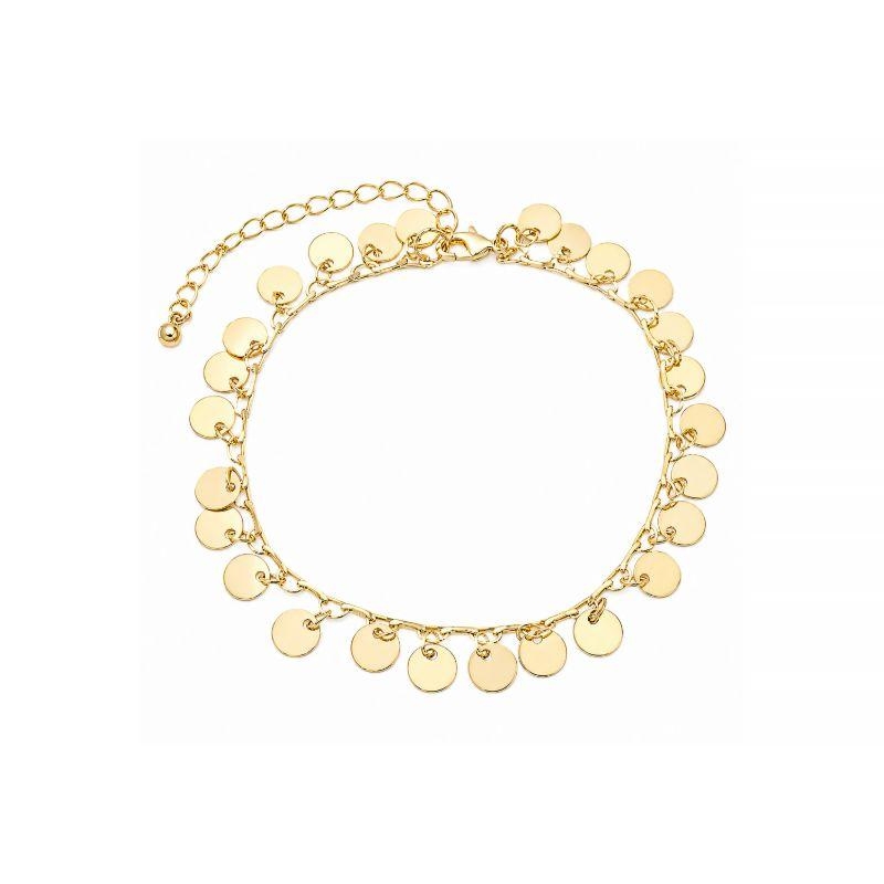Pulseira Multi Medalhas Ouro