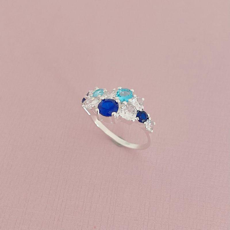 Anel Marinho Místico Prata