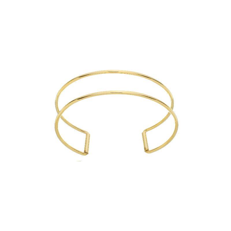 Bracelete Fio Duplo Ouro