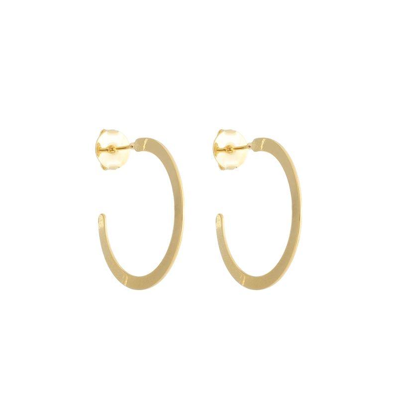 Brinco Argola Chapa Ouro