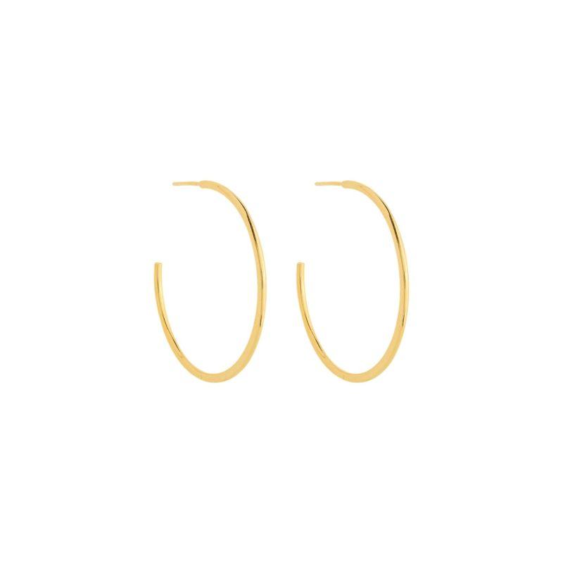 Brinco Argola Clássica Média Ouro