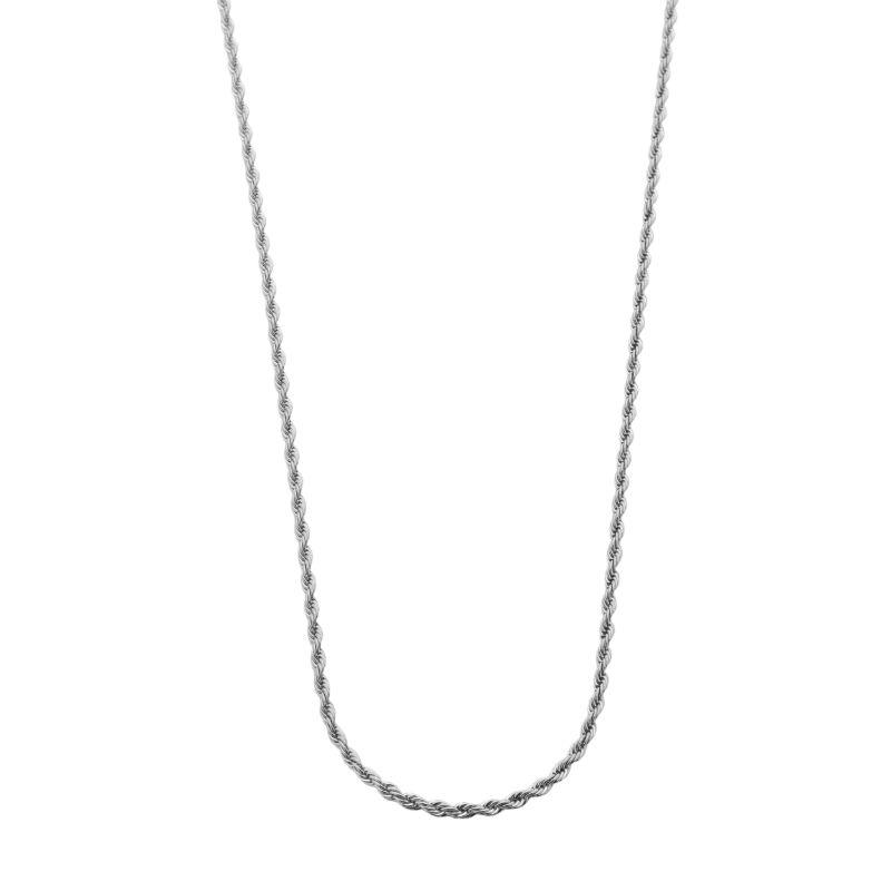 Colar Cordão Baiano Masculino Aço