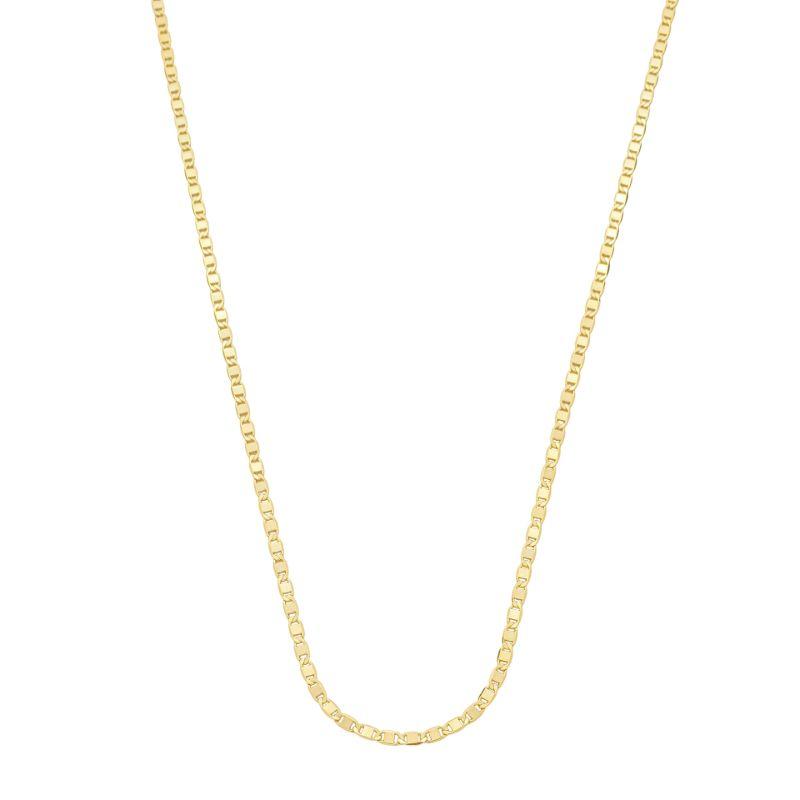 Colar Corrente Pisatrine Masculino Ouro