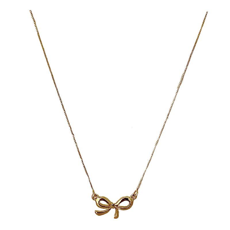 Colar Laço Delicado Ouro