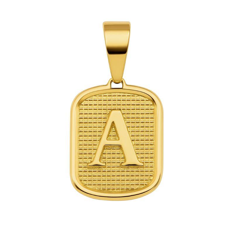 Pingente Letras Ouro