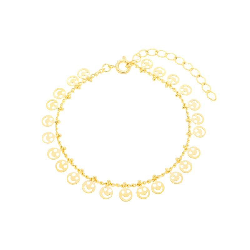 Pulseira Smiles Ouro