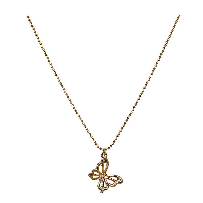Colar Borboleta Serena Ouro