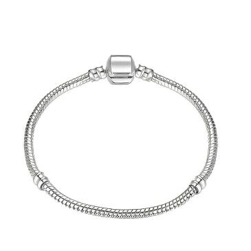 Pulseira de Berloques Tradicional Prata