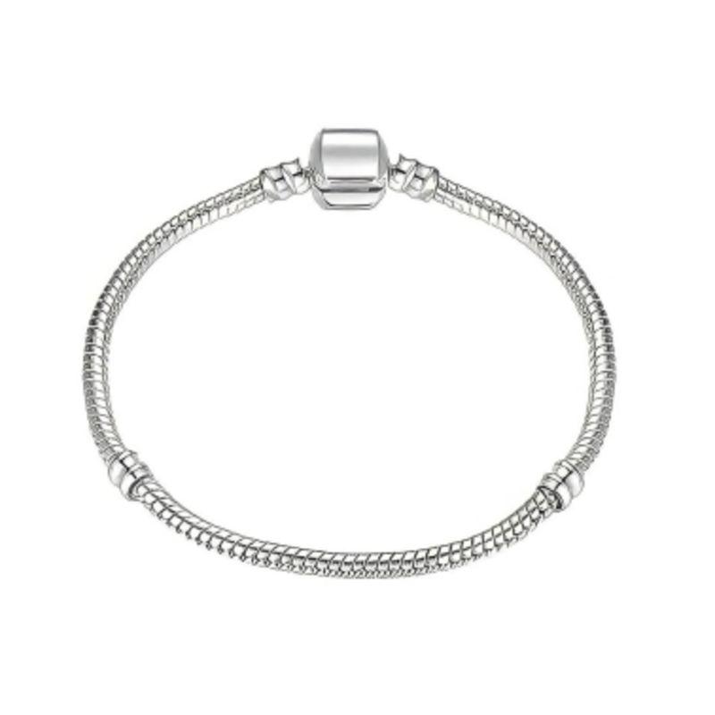 Pulseira de Berloques Tradicional Prata