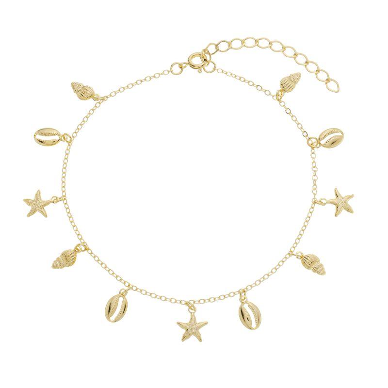 Tornozeleira Verão Praia Ouro