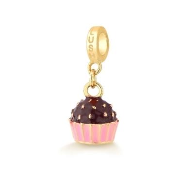 Berloque Brigadeiro Tradicional Dourado Plush