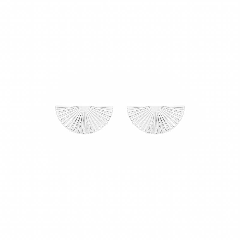 Brinco Leque Prata