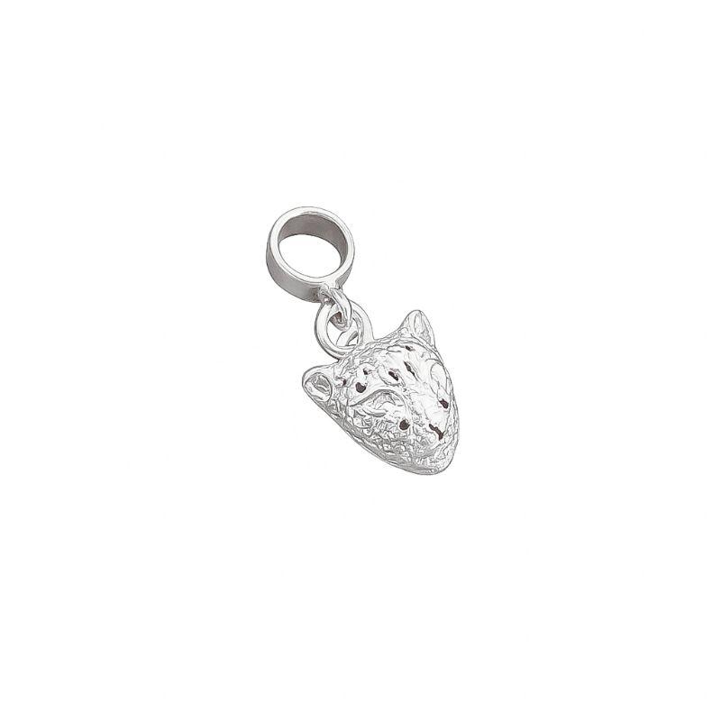 Berloque Onça Prata