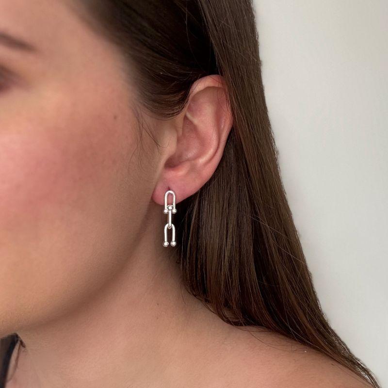 Brinco Elo Articulado Prata