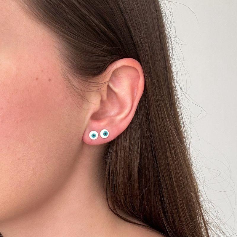 Brinco Olho Grego Ouro