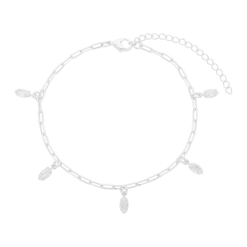 Pulseira Navetes Prata