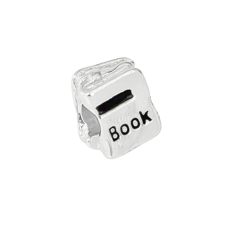 Separador Livro Book Prata