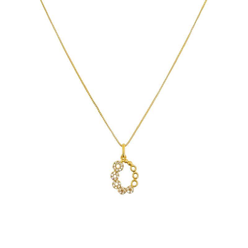 Colar Circular Lumiere Ouro