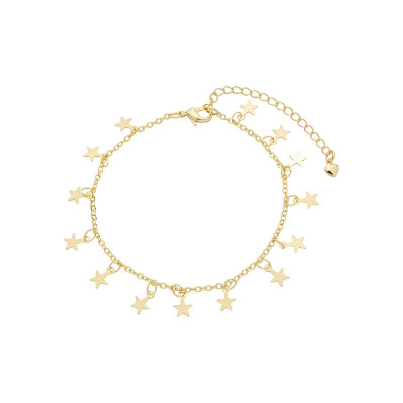 Pulseira Multi Estrelas Ouro