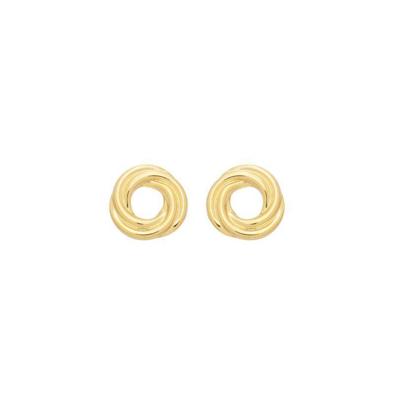 Brinco Espiral Liso Ouro