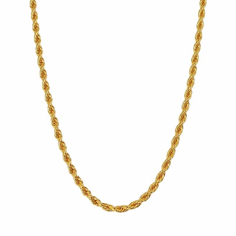 Colar Cordão Baiano 2,5mm Ouro