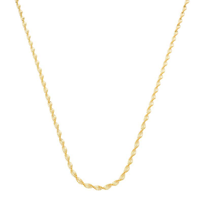 Colar Fio Torcido Ouro