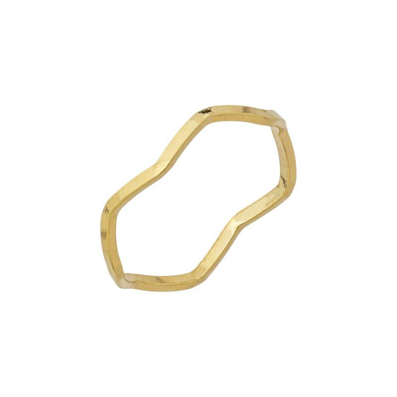 Anel Falange Zigzag Ouro