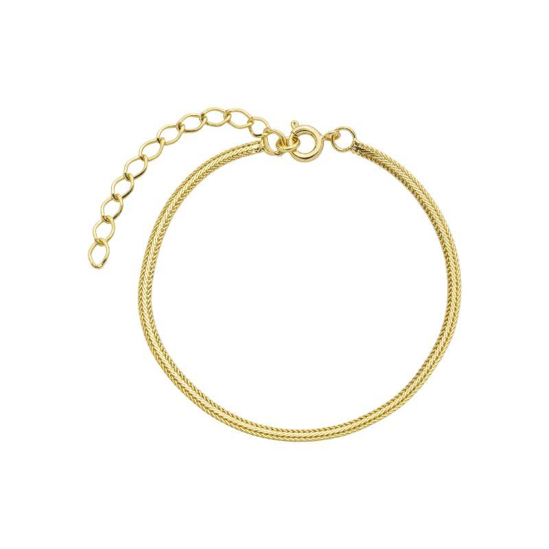 Pulseira Fita Salamandra Ouro