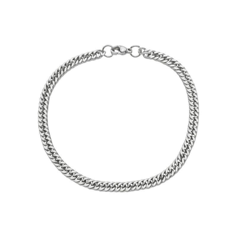 Pulseira Corrente Elo Grumet Aço
