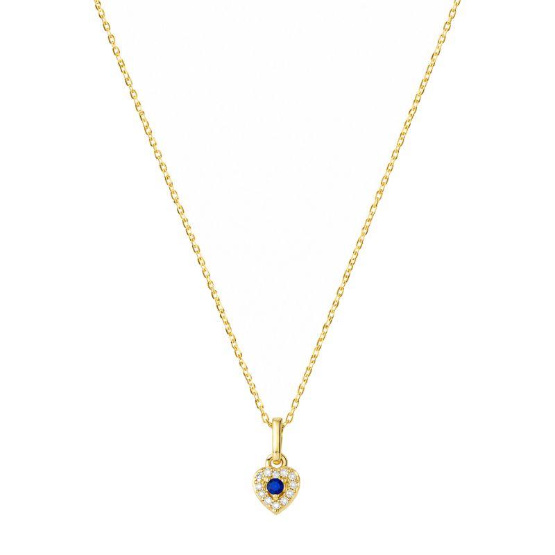 Colar Mini Coração Royal Ouro
