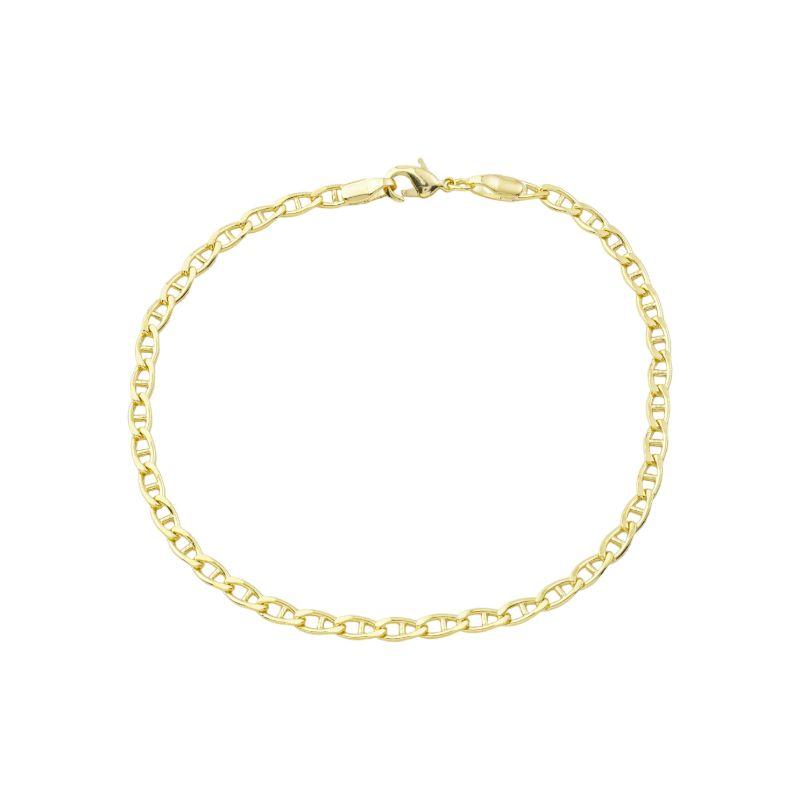 Pulseira Elos Contemporâneos Masculino Ouro