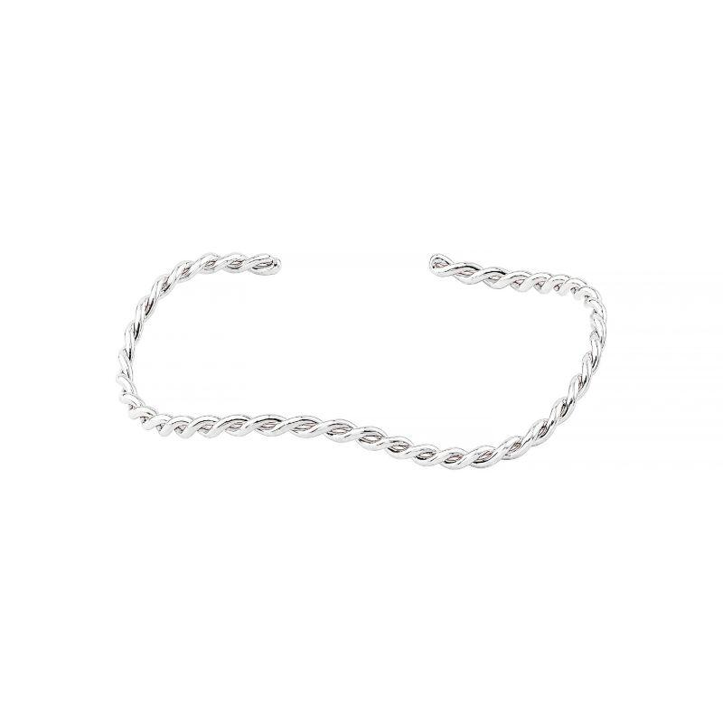 Bracelete Curvado Prata