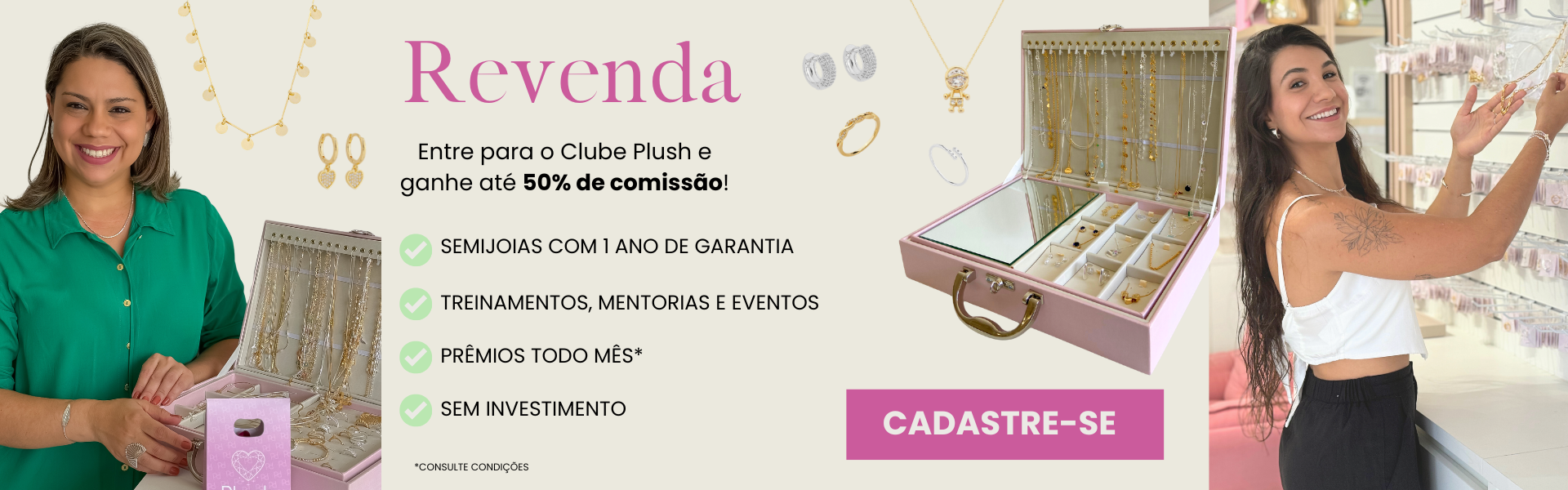 REVENDA SEMIJOIAS PLUSH